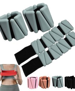 Pesas de muñeca y tobillo ajustables - Para hombre y mujer