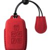 Funda de Cuero Genuino de Gamuza para Llave de Coche