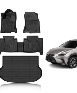 Juego de tapetes para piso de coche todo clima y