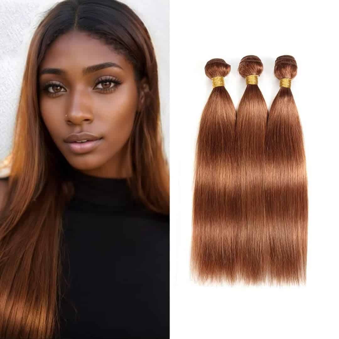 Paquetes de Cabello Humano Recto KODRHAR 20 22 24 pulgadas