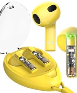 Audífonos Inalámbricos aigo True Wireless -Amarillo