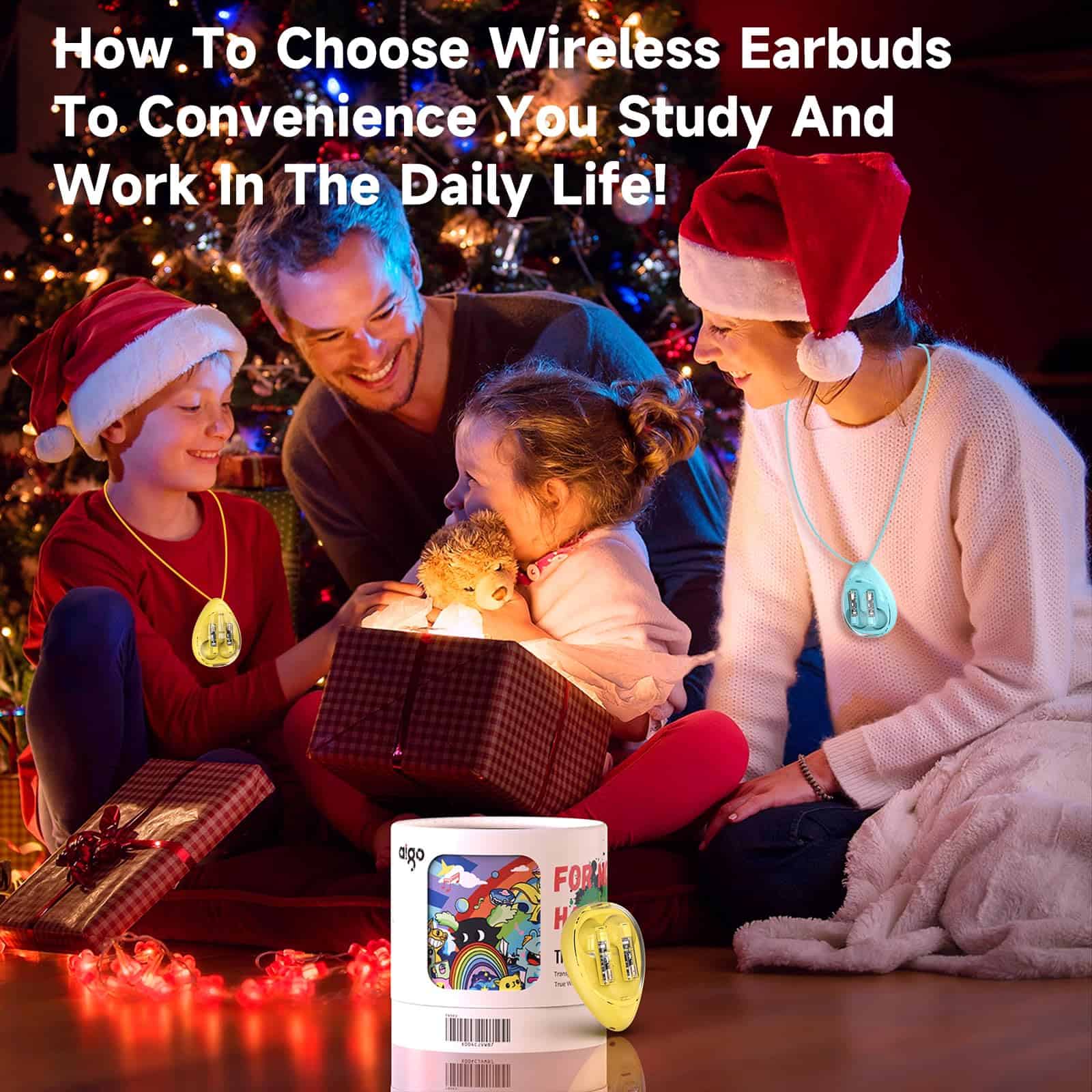 Audífonos Inalámbricos aigo True Wireless -Amarillo - Imagen 10