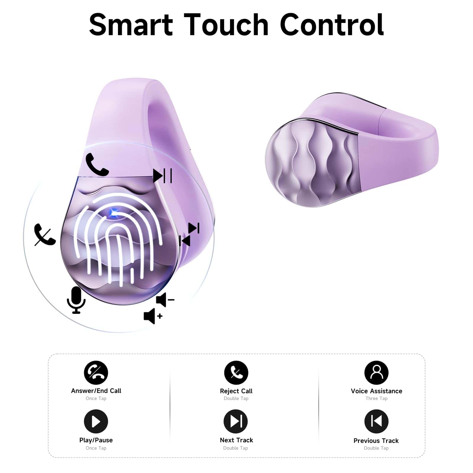 Audífonos inalámbricos Bluetooth aigo, Auriculares - Imagen 8