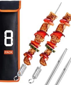 Espiedo de Metal para Parrilla ESOW - Espiedo plano de