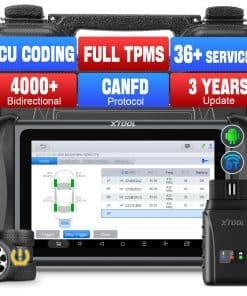 XTOOL IP819TP Escáner OBD2 con TPMS Relearn: 2025