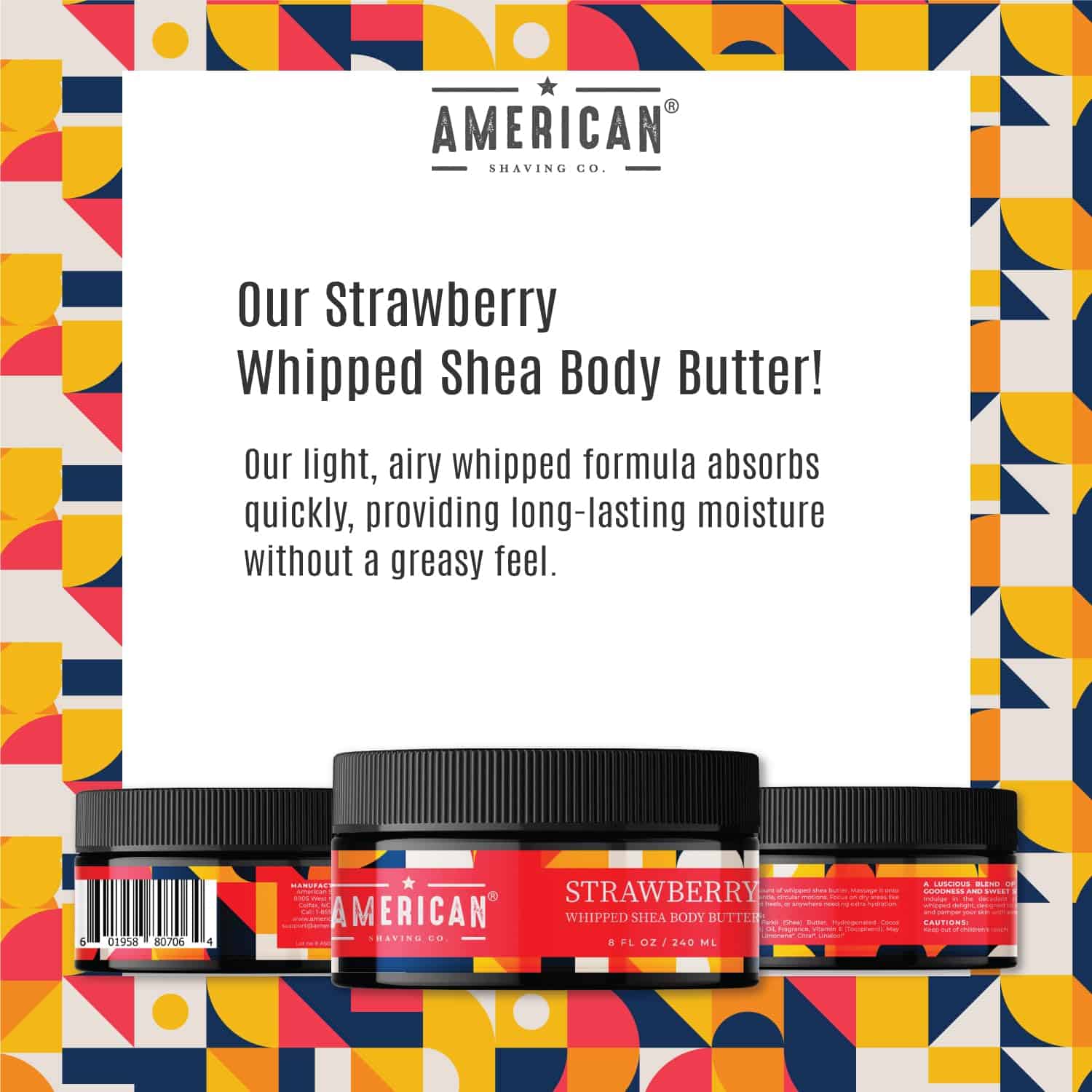 Mantequilla Corporal de Karité Batida -z, Fresa) - Imagen 8