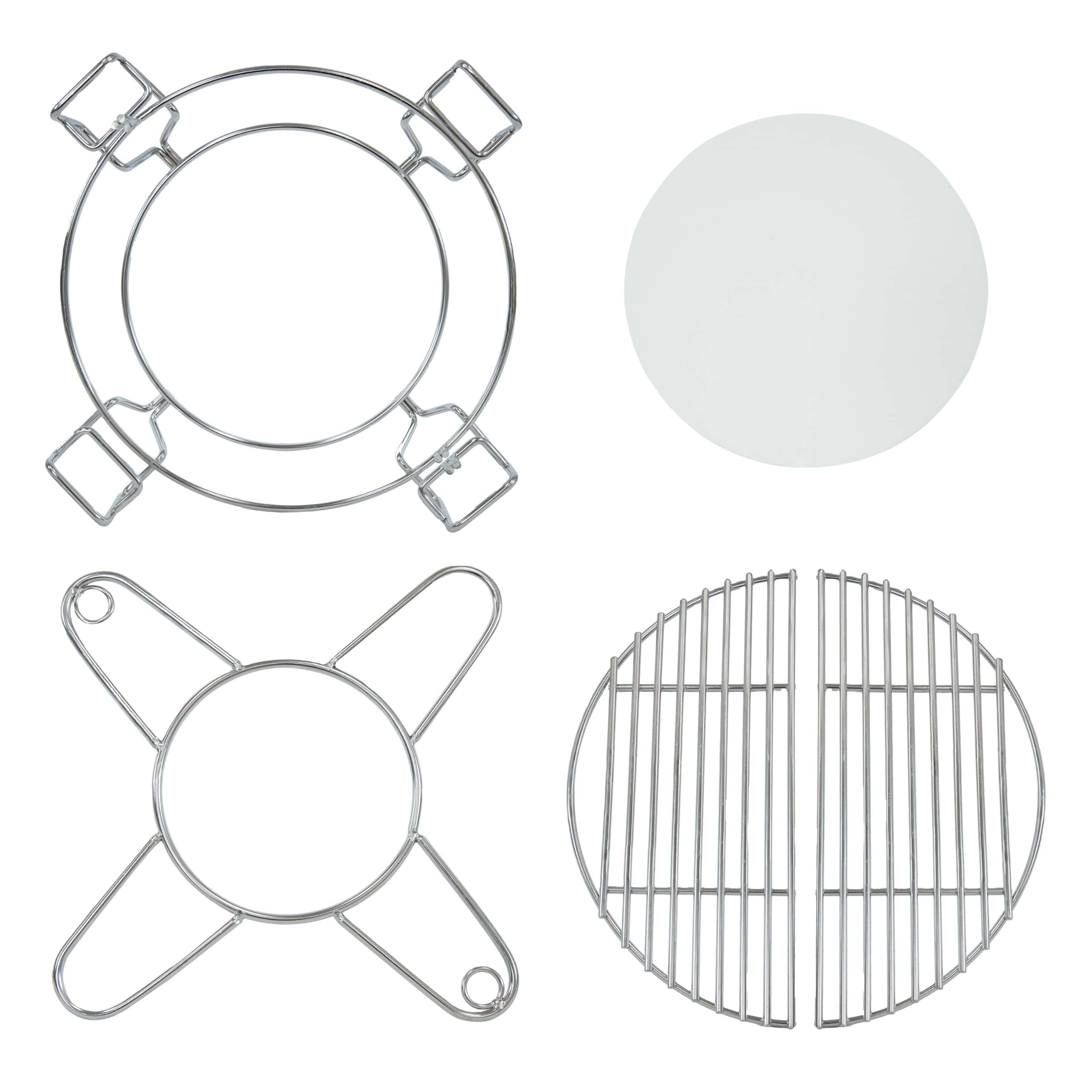 Sistema de Parrilla en Forma de Media Luna de Sunnydaze - - Imagen 10