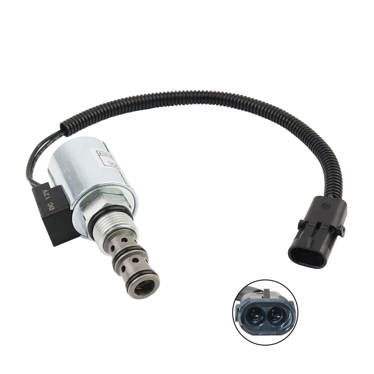 Válvula solenoide hidráulica de repuesto compatible con - Imagen 5