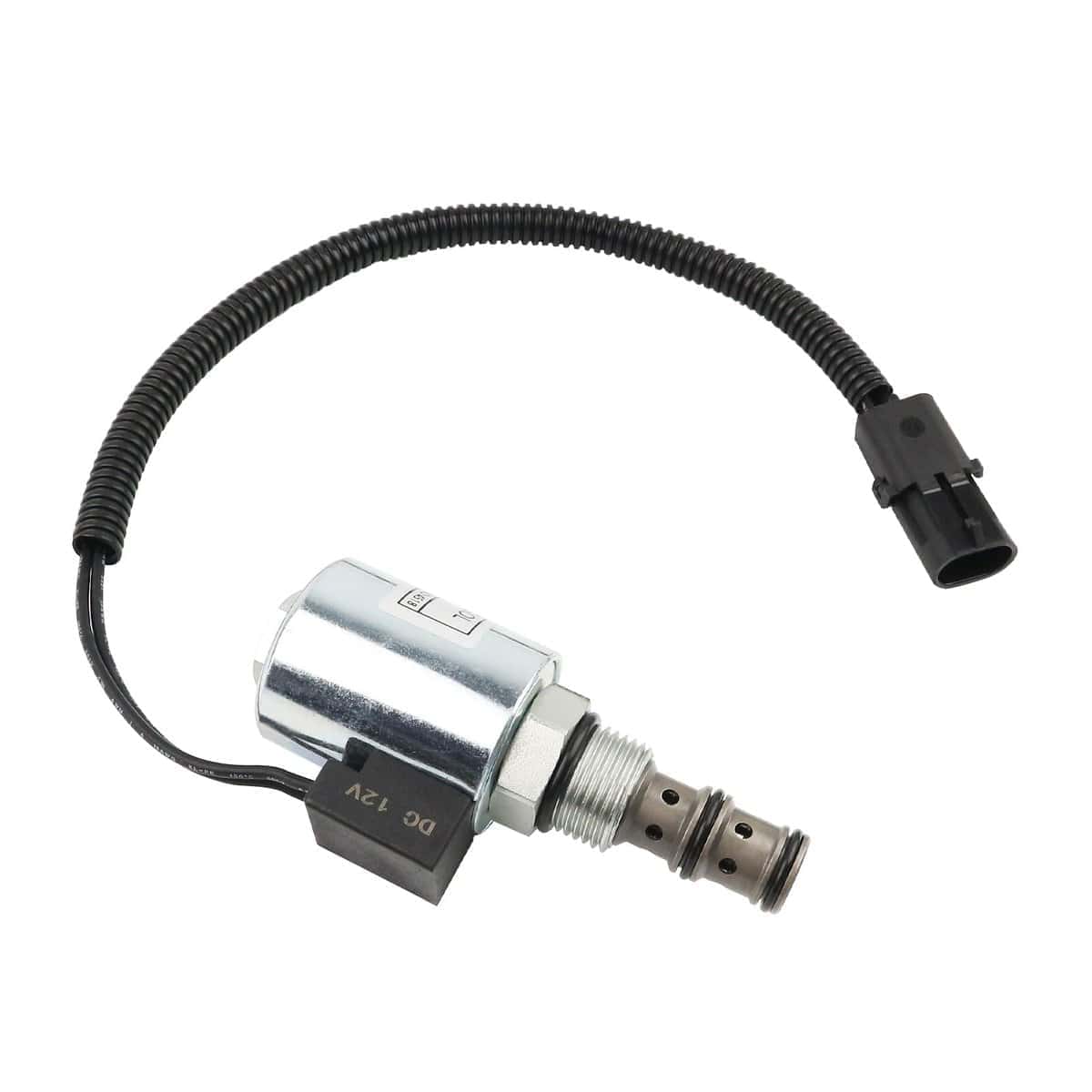 Válvula solenoide hidráulica de repuesto compatible con