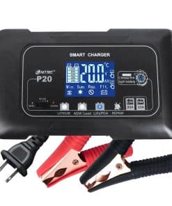Cargador de batería inteligente de 20 amperios para