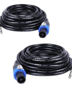 Paquete de 2 cables de altavoz SUNNAREPOON de 10 pies