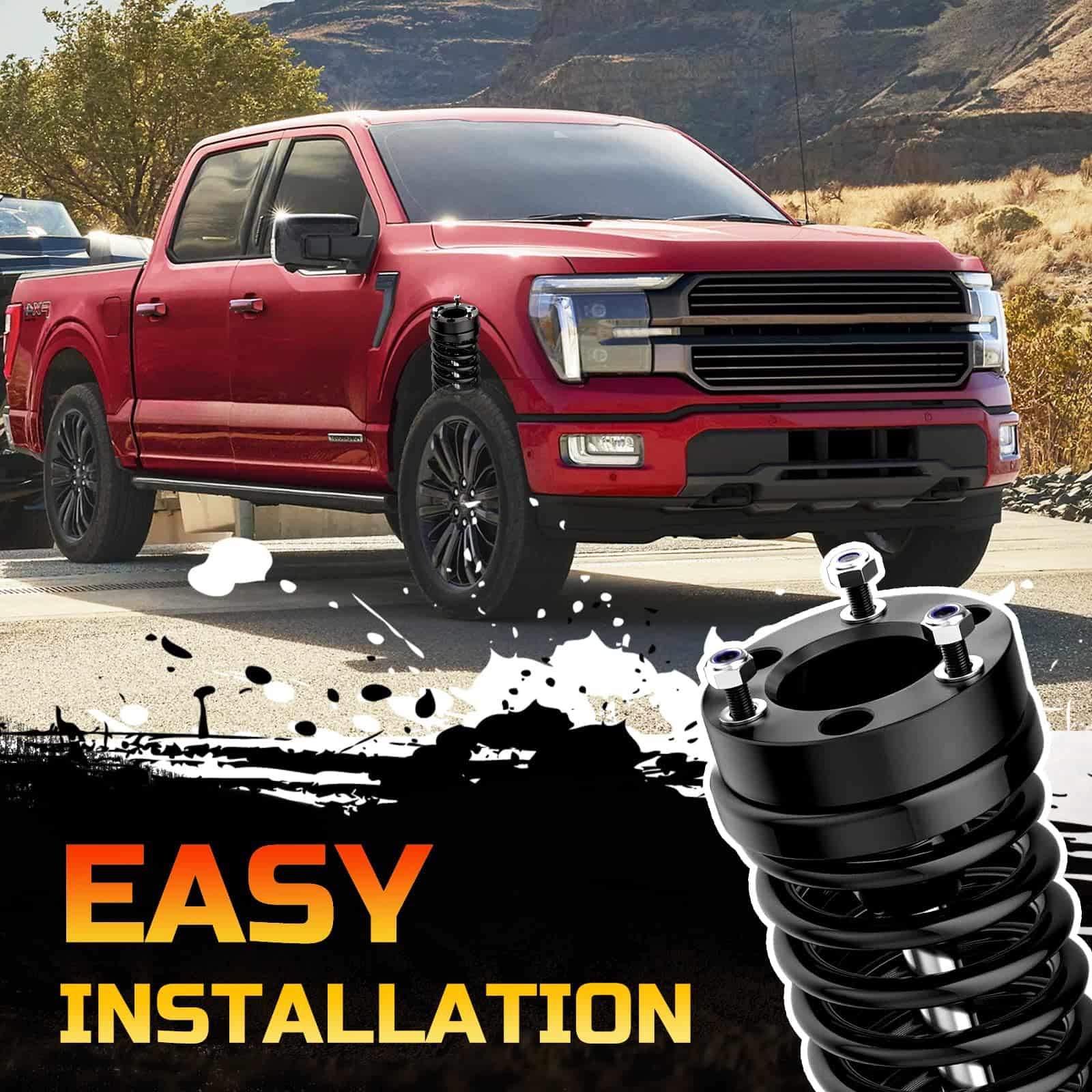 Kits de Nivelación de 2.5 pulgadas para F150 2004-2023, - Imagen 6