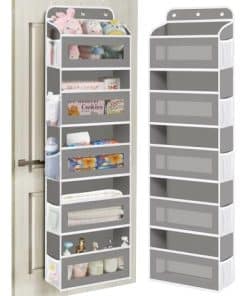 Organizador de Puerta KYEVIS, 5 Estantes Colgantes de