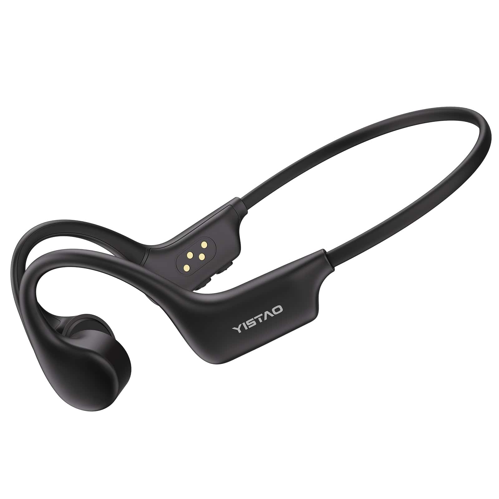 Audífonos de conducción ósea Yistao, Auriculares -Negro