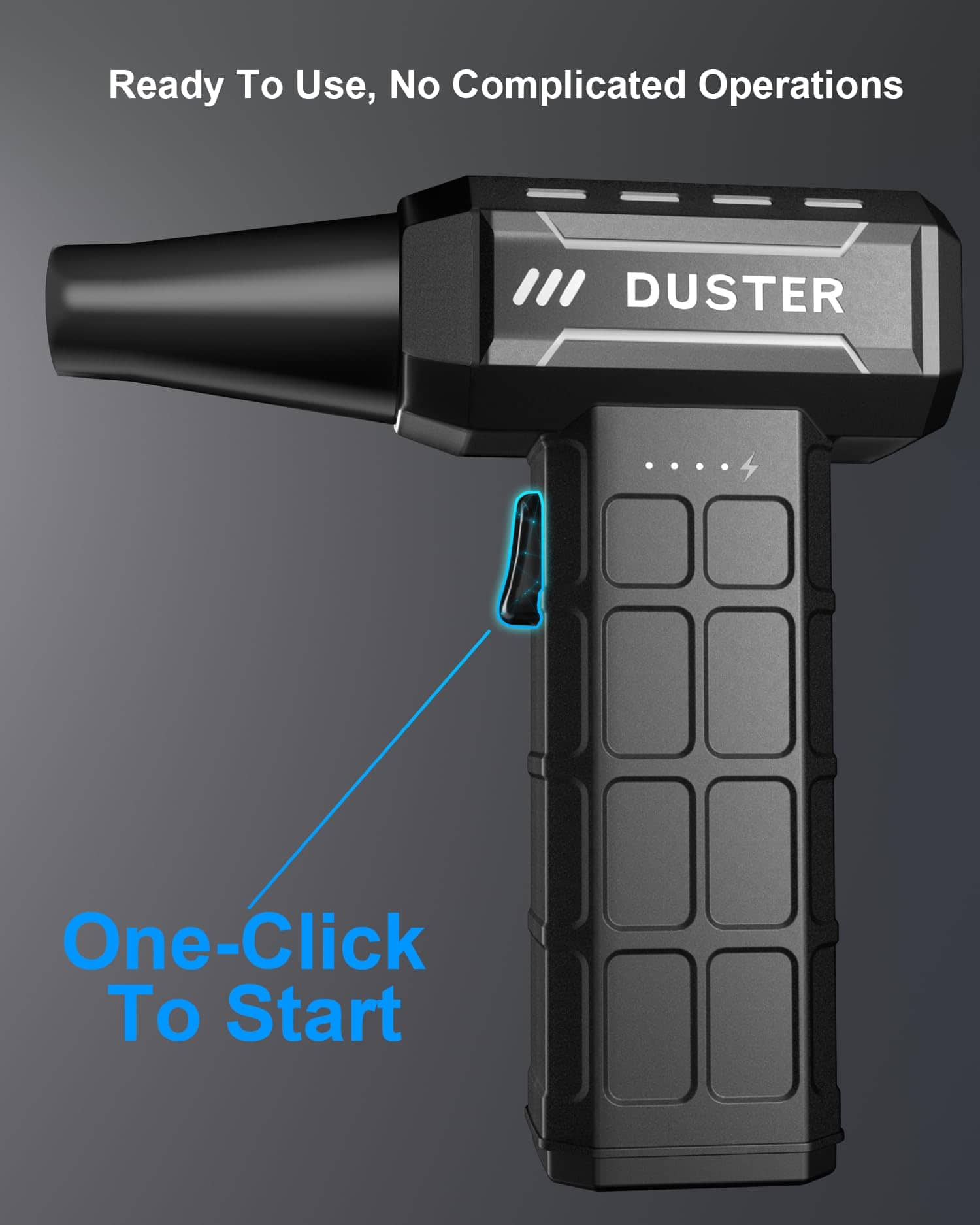 Limpiador de aire comprimido EOUMJE-150,000RPM Limpiador - Imagen 8