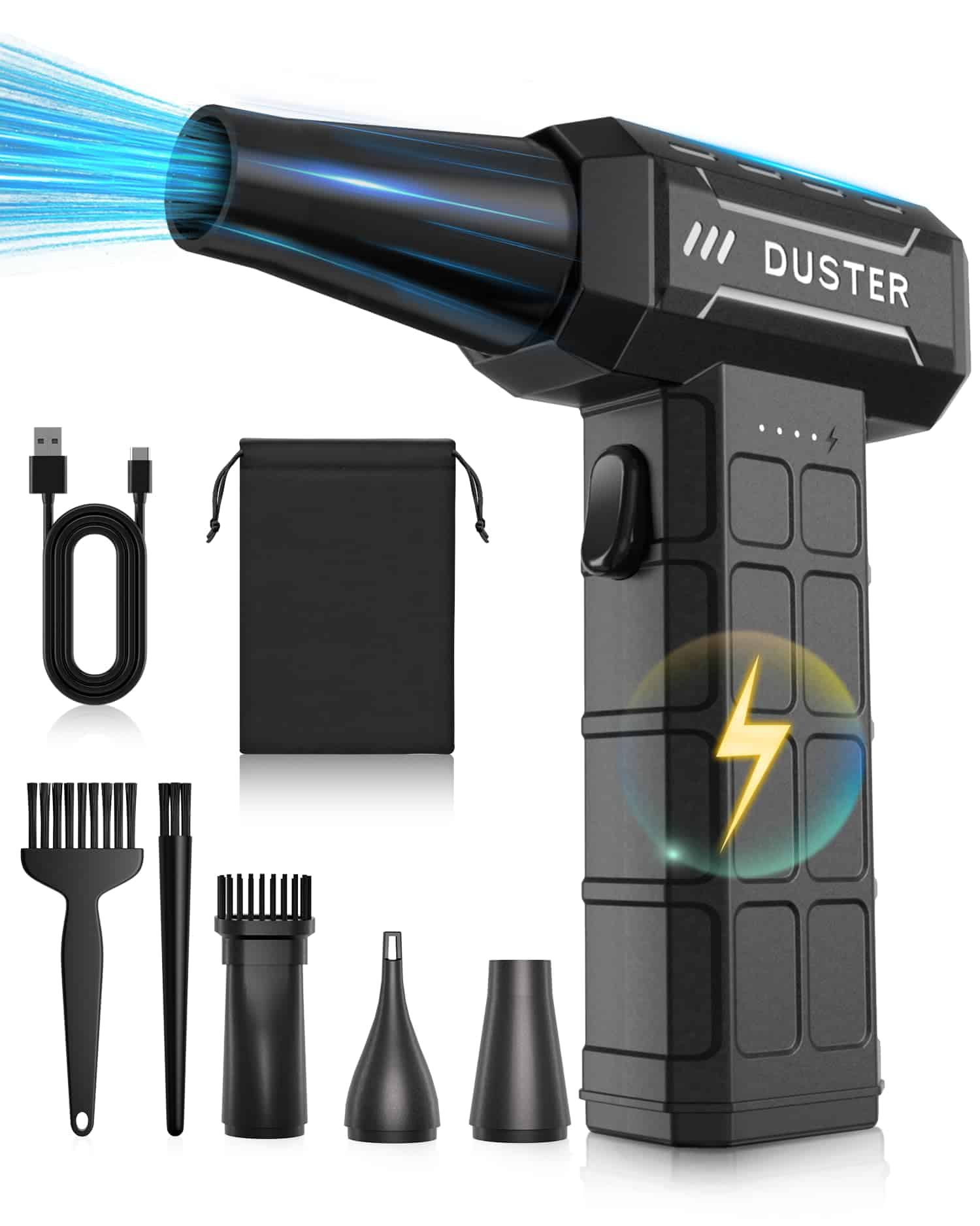 Limpiador de aire comprimido EOUMJE-150,000RPM Limpiador