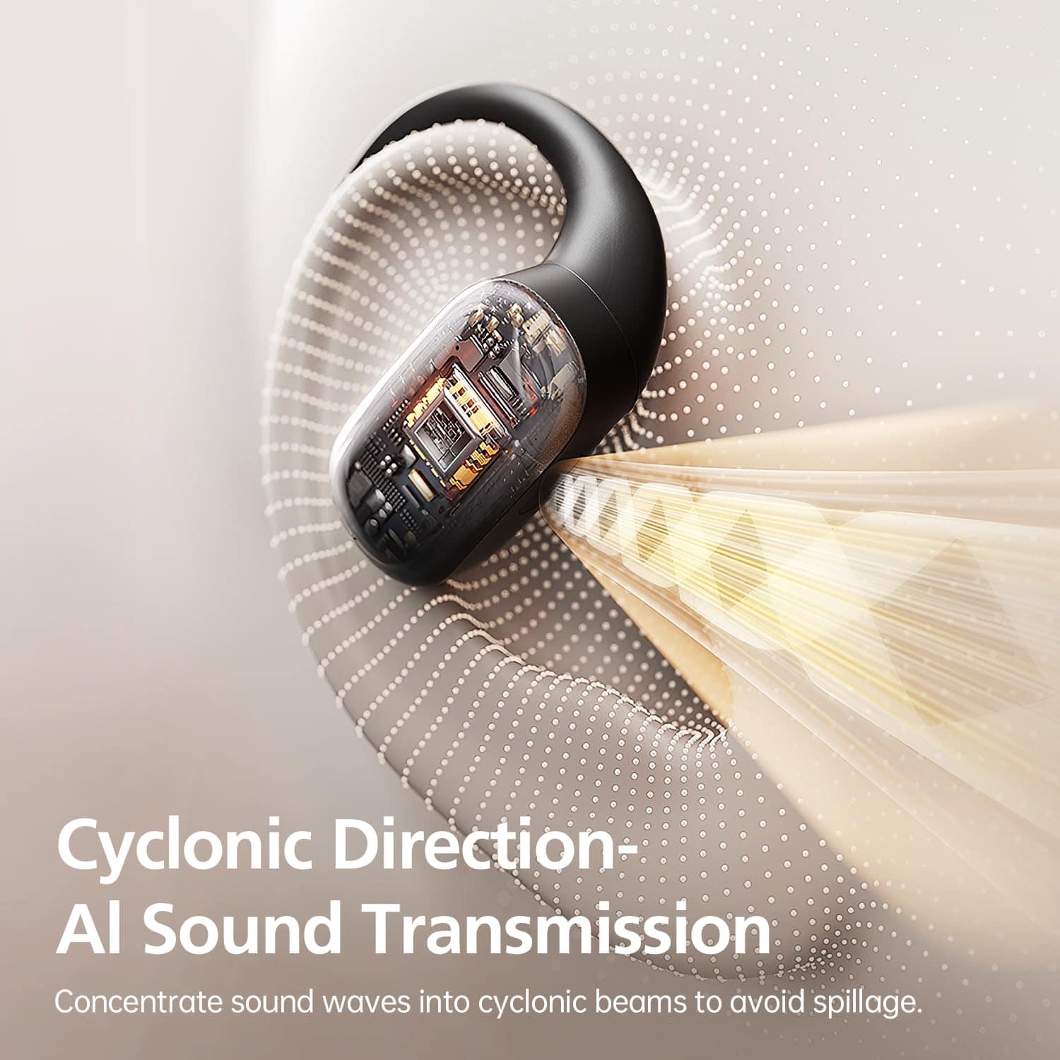 Audífonos Yistao de oreja abierta con 35 horas de - Imagen 5