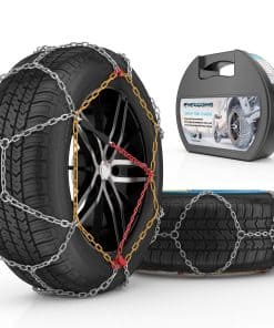 Cadenas para Nieve EVERIGGING para Coche SUV Camionetas,