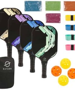 Set de 4 Paletas de Pickleball Aprobadas por la USAPA, 2
