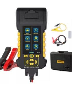 Probador de baterías de automóvil digital de 12V/24V con