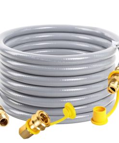 Manguera de gas natural de 30 pies 3/4" ID con conexión