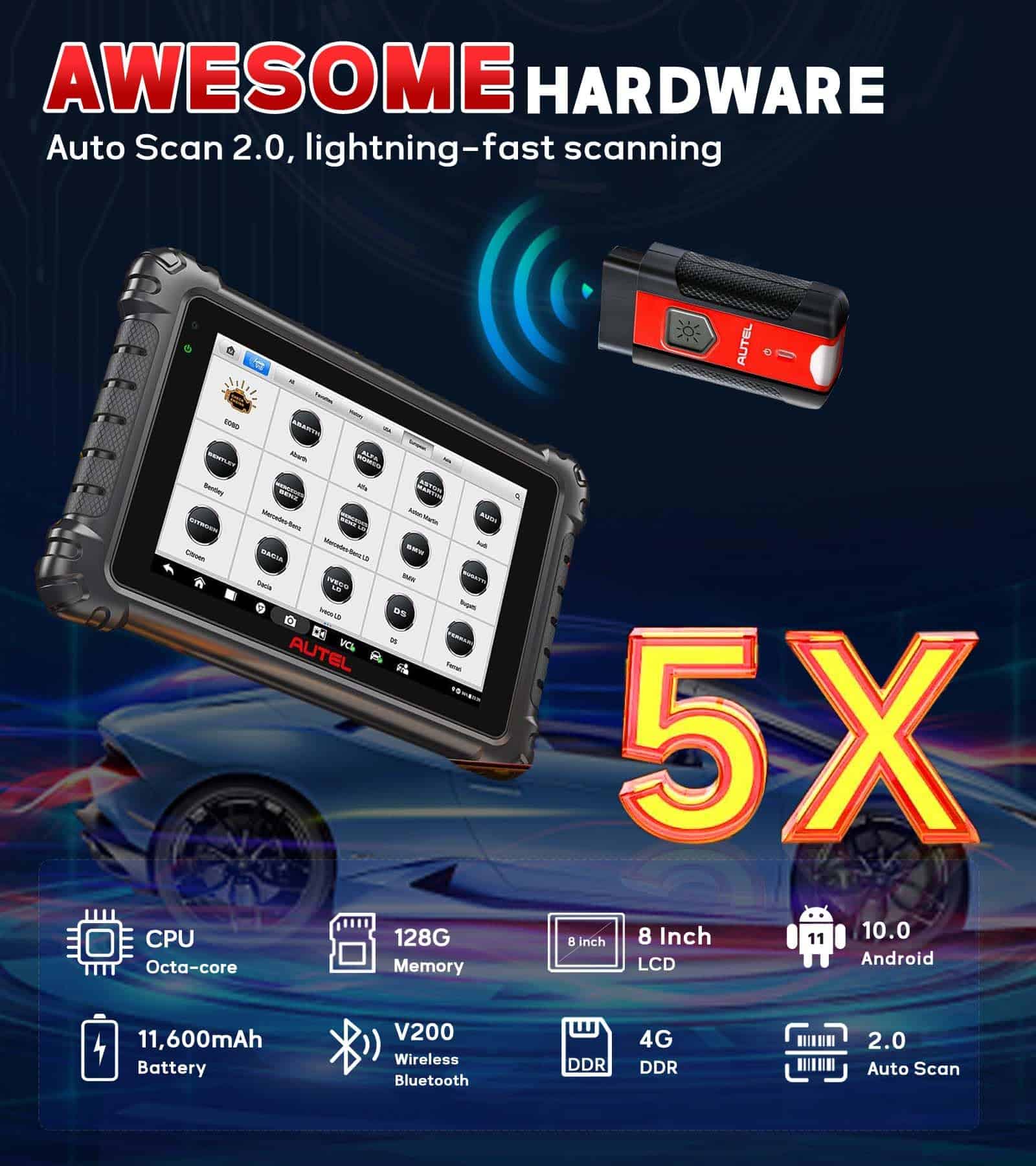 Escáner Autel MaxiSys MS906Pro Igual a MS906 Nivel Superior - Imagen 6