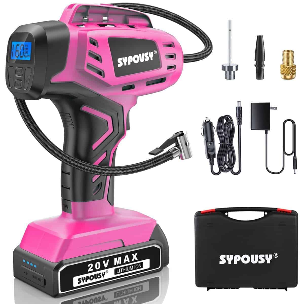 Inflador de neumáticos compresor de aire portátil, Inflador