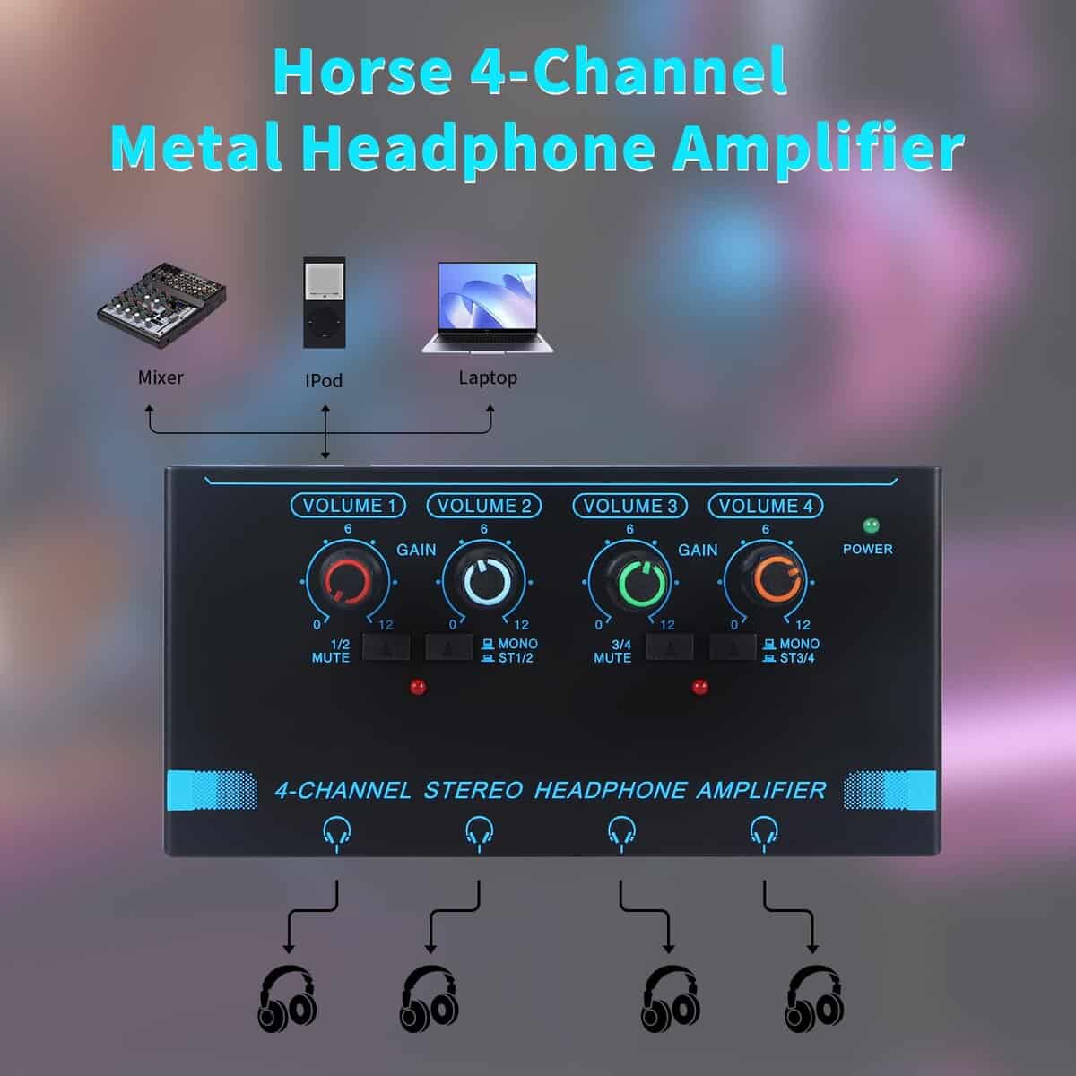 Amplificador de auriculares para caballos, amplificador - Imagen 5