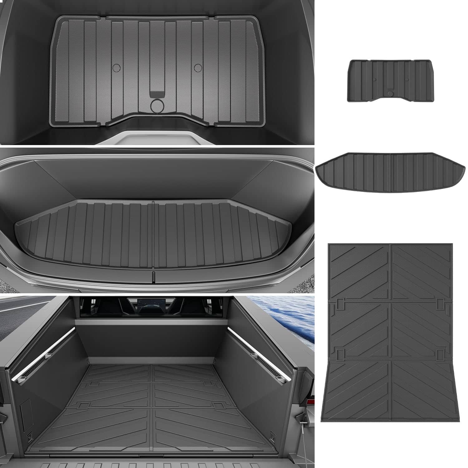 Tapete de cama Xipoo Compatible con 2023 2024 2025 Tesla