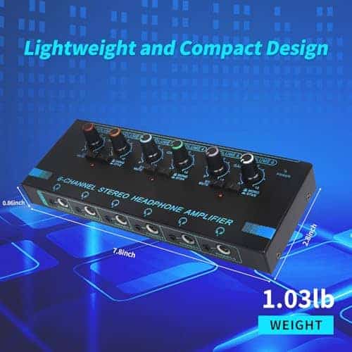 Amplificador de auriculares de cabeza de caballo, - Imagen 6