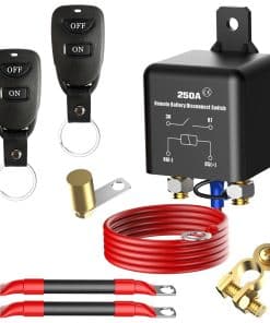 Interruptor de desconexión de batería remoto de poste