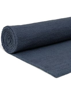 Tapete de Yoga de Algodón Orgánico Hecho a -Gris