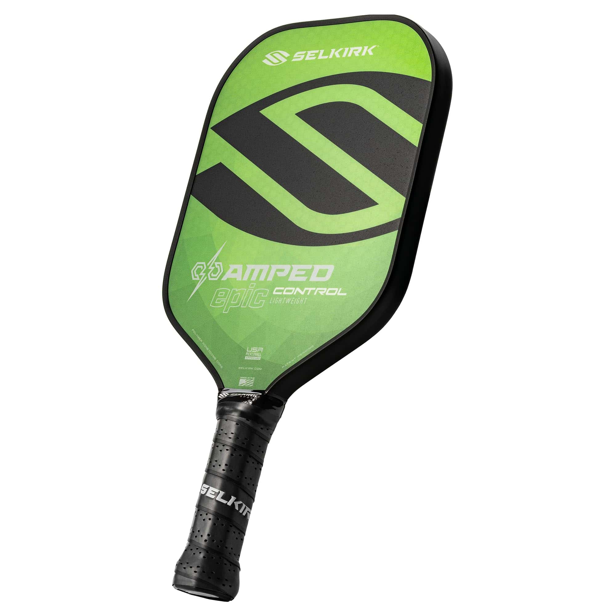 Pala de Pickleball Selkirk Sport Amped Control -Verde