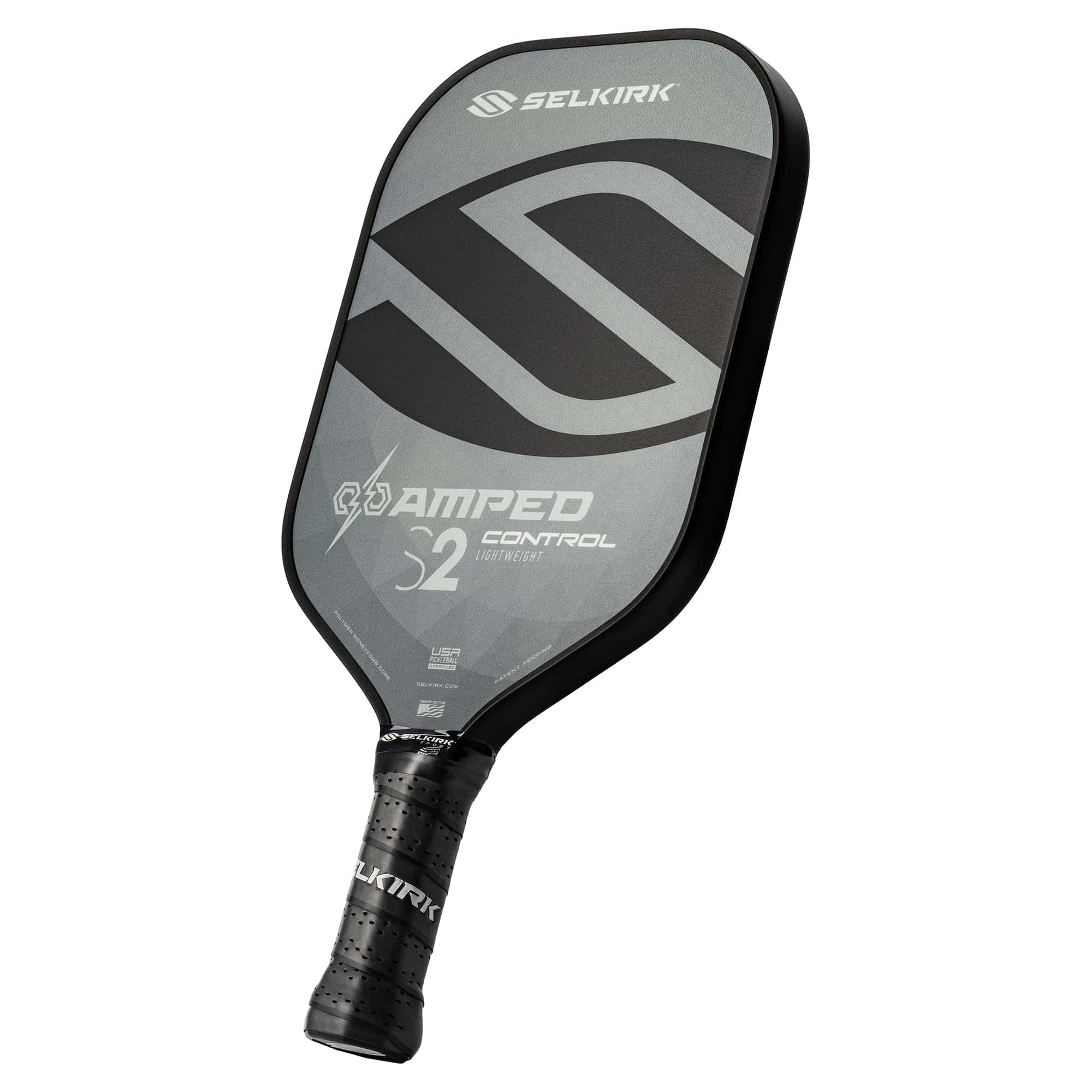 Pala de Pickleball Selkirk Sport Amped Control -Gris