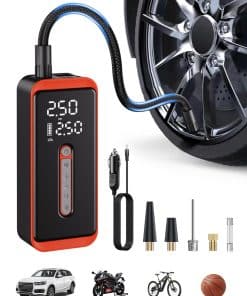 ROTOPATA Compresor de Aire Portátil Inflador de Neumáticos