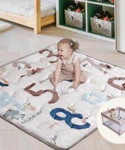 Tapete de Juego para Bebés en el Suelo, Protector de Rebote