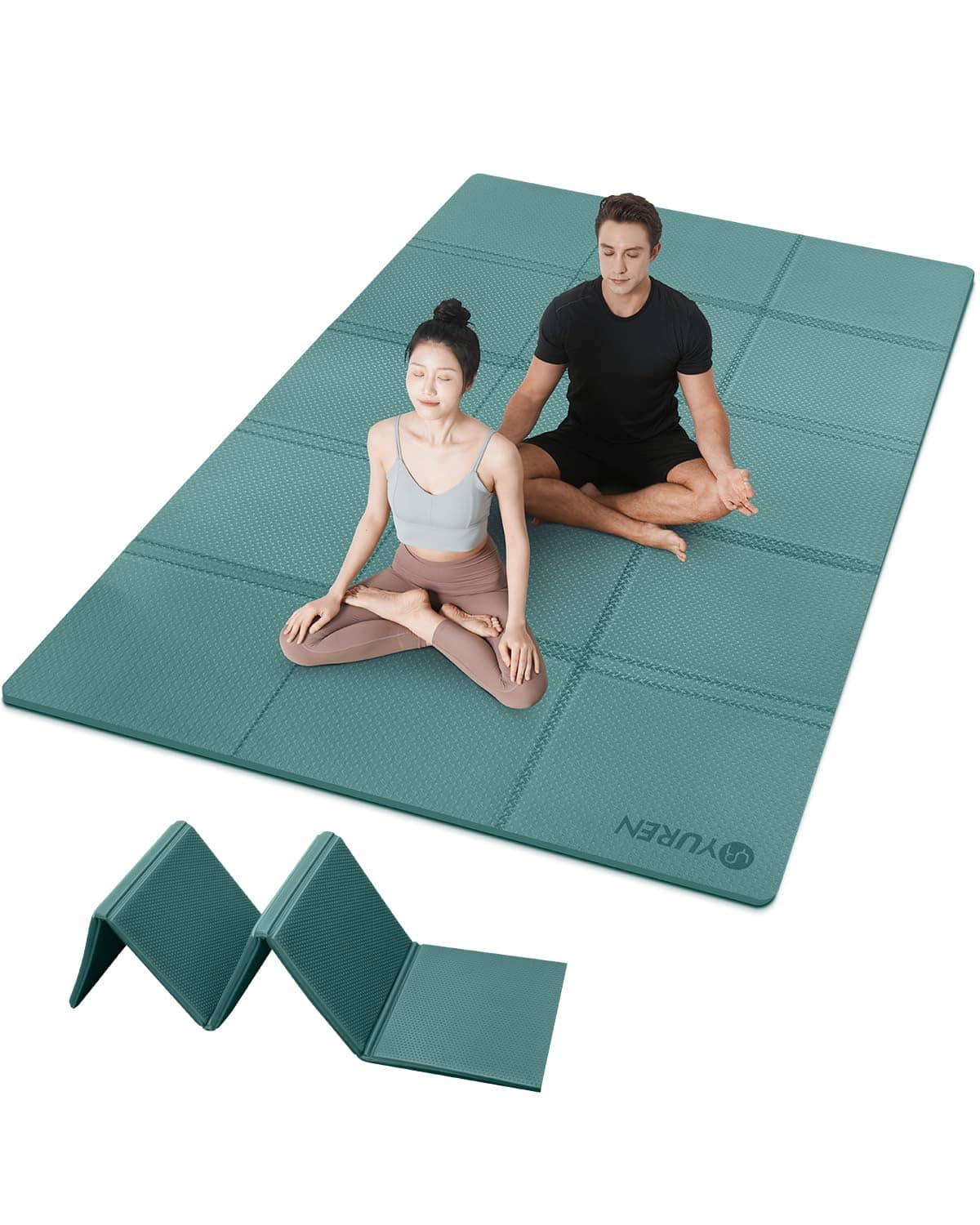 Tapete de Yoga RYTMAT Grueso 10mm Plegable Tapete de