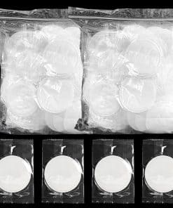 600 Pcs Kheoxusa Almohadillas de Algodón Envueltas