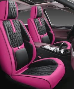 Fundas de Asiento de Auto de Cuero Cómodas LGOSG para