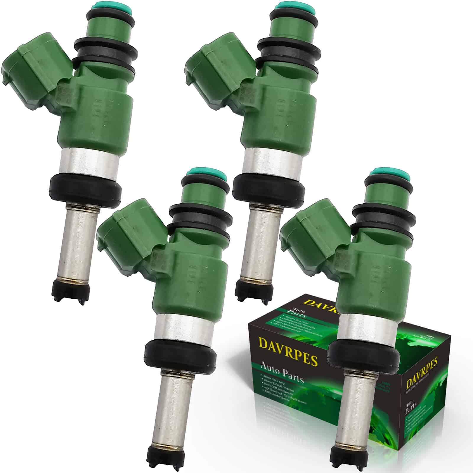 DAVRPES 4PCS 3B4-13761-00-00 Inyectores de Combustible