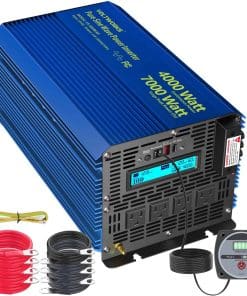 Inversor de Onda Sinusoidal Pura de 4000 vatios 12V a 110V