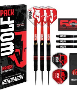 Set de Dardos Wolf Pack 22g de Puntas de Acero de RED