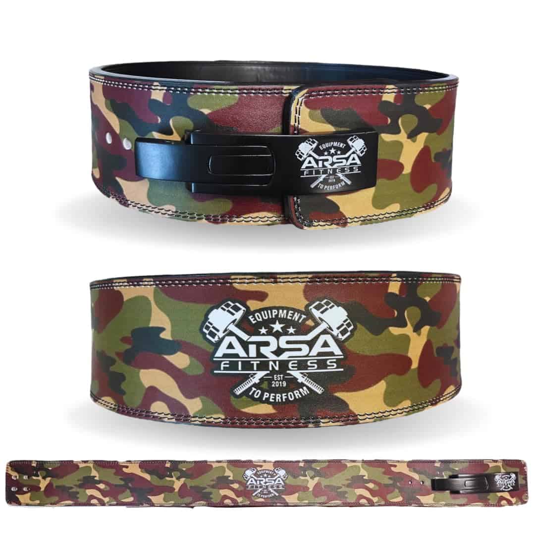 Cinturón de Levantamiento de Pesas de -Brown Camo