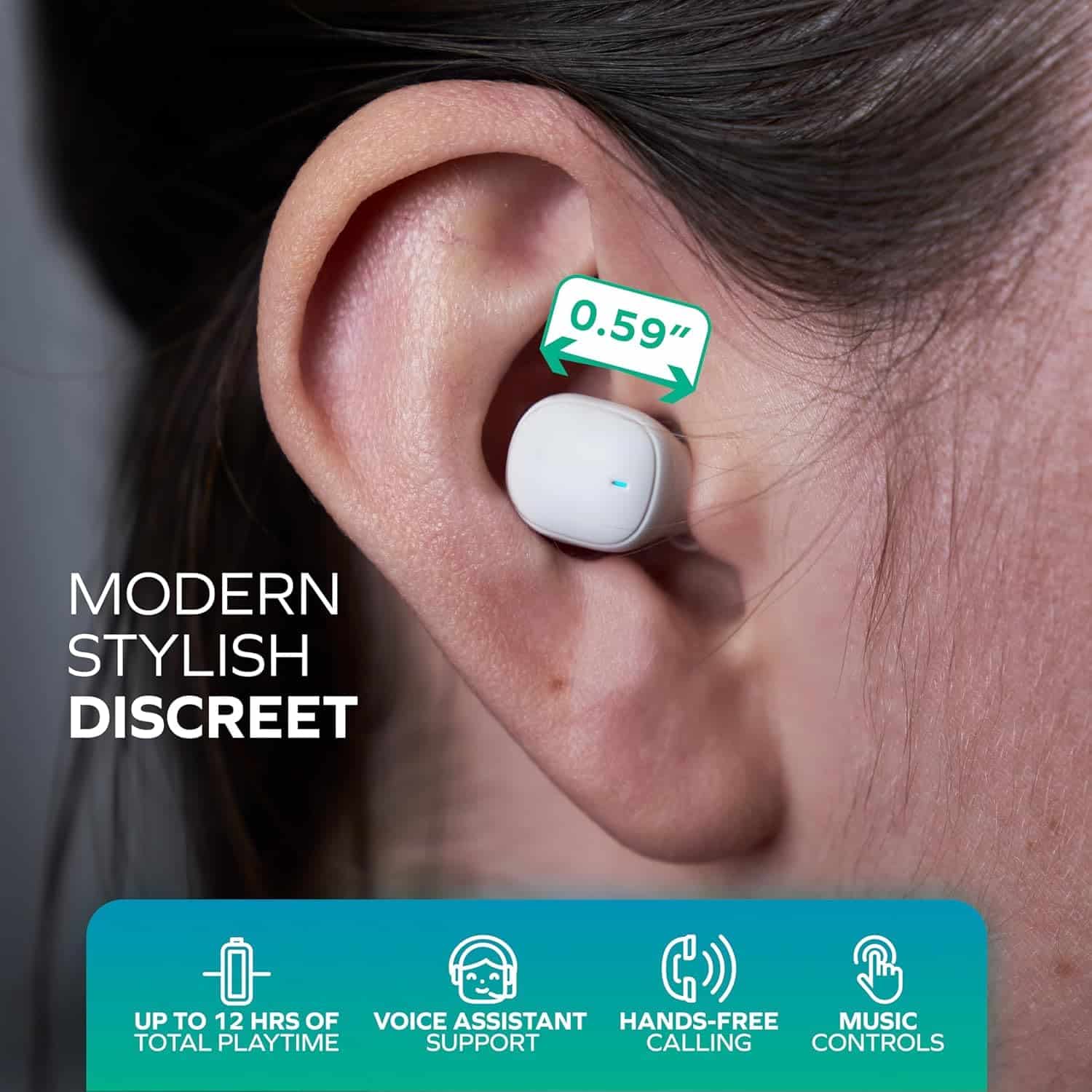 Coby Mini True Wireless Earbuds, Los auriculares - Imagen 5