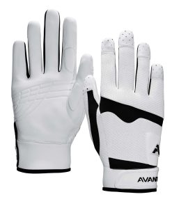 Guantes de Pickleball Avantic para Hombres y -Blanco - Mano