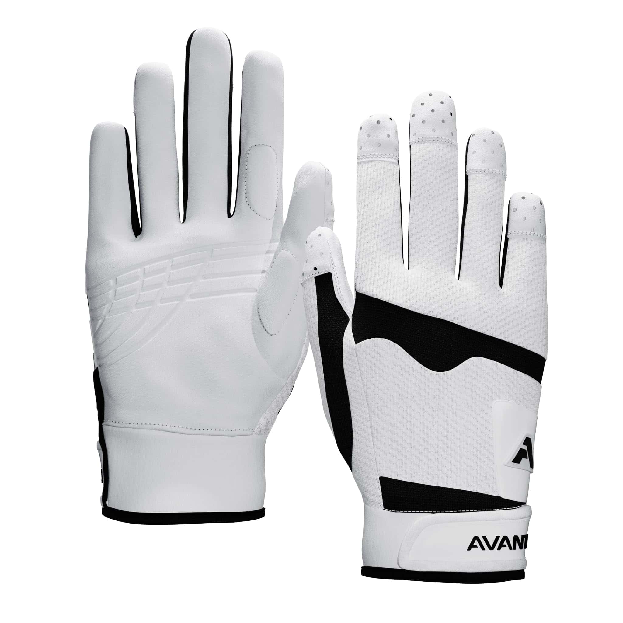 Guantes de Pickleball Avantic para Hombres y -Blanco-Mano De