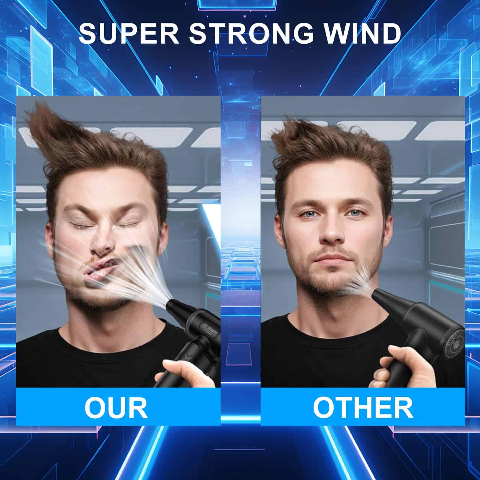 Soplador de Aire Comprimido Eléctrico, Kit de Limpieza para - Imagen 5