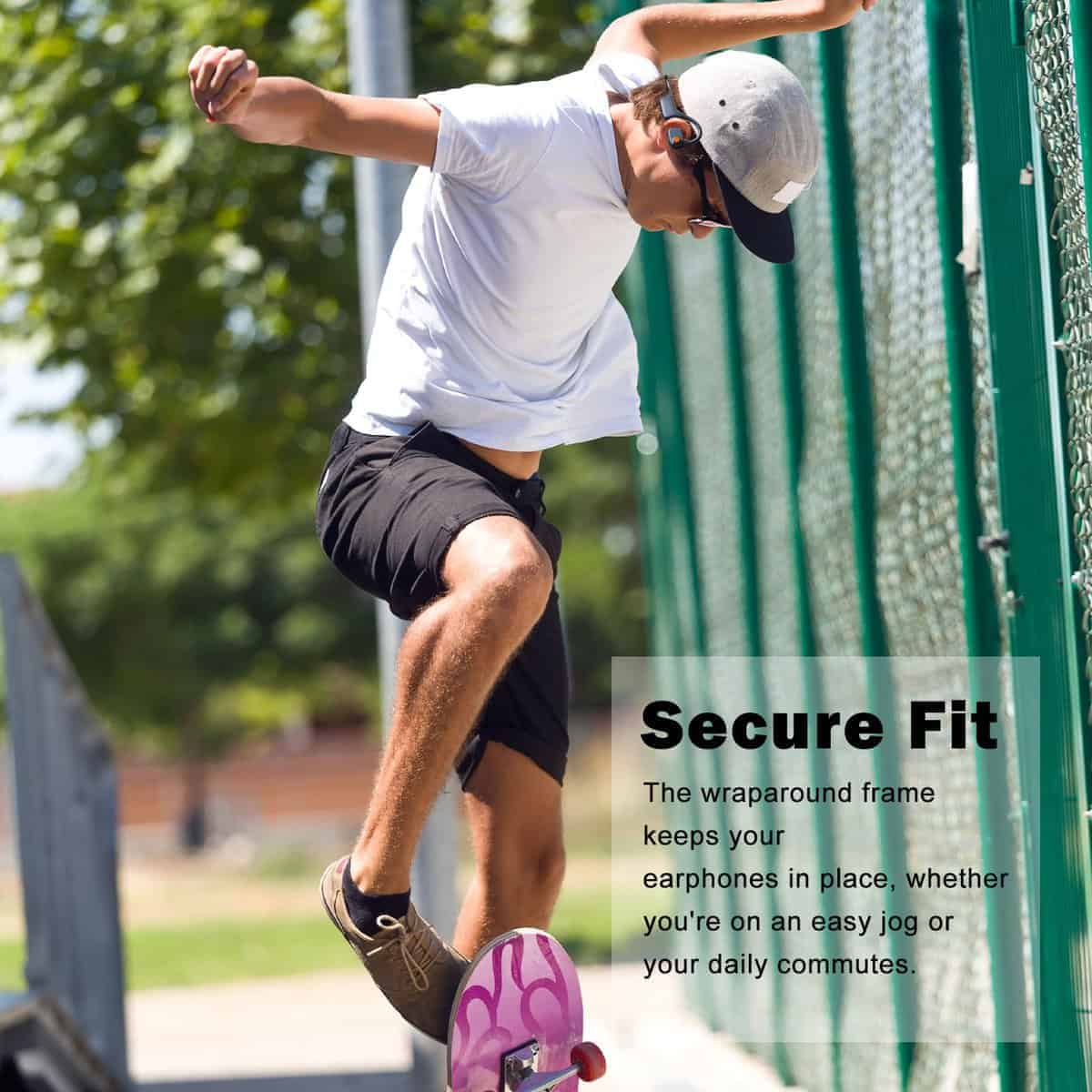 Audífonos de Oreja Abierta con Micrófono, Auriculares - Imagen 8