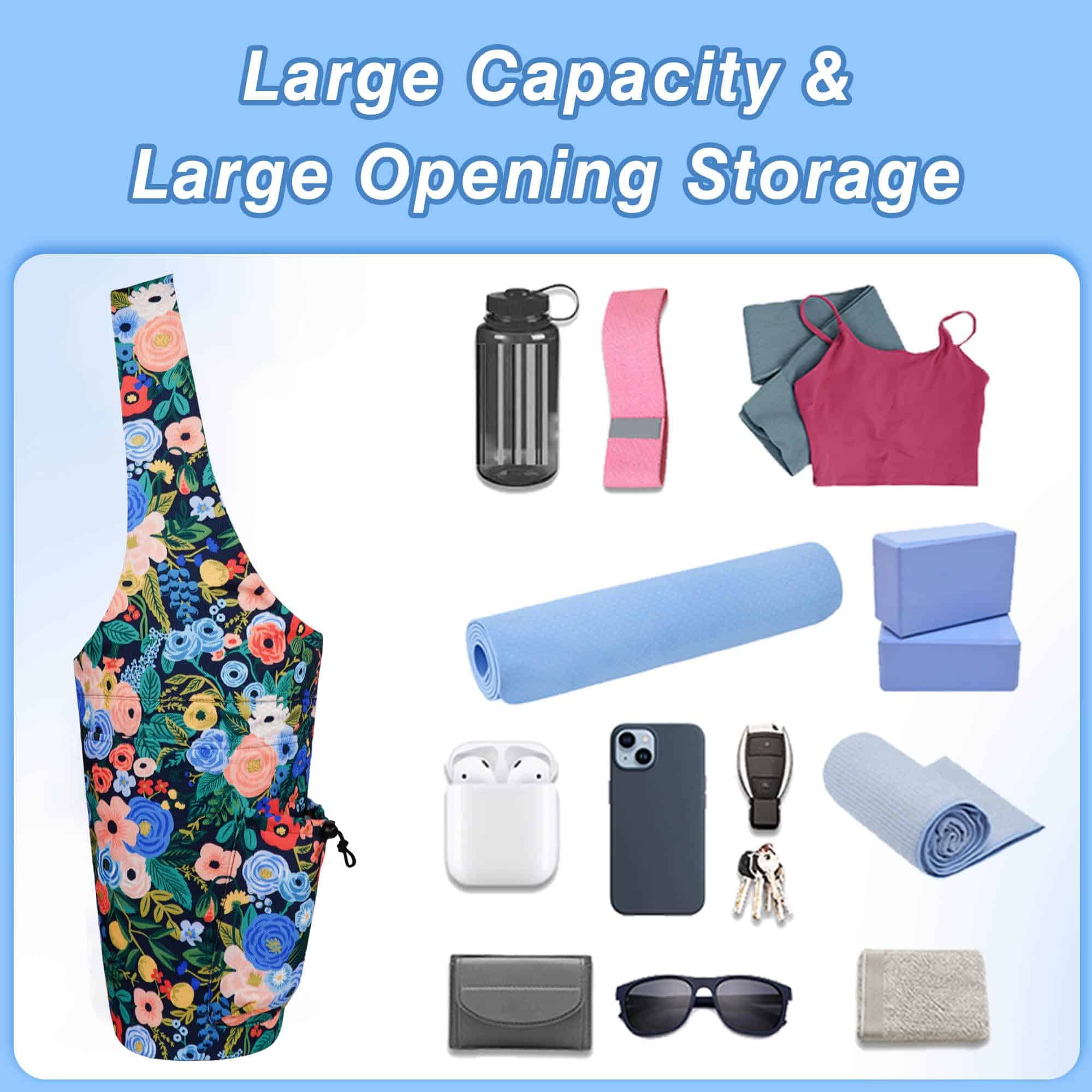 Bolsa para Yoga - Gran Apertura Bolsa de Transporte de Mat - Imagen 6