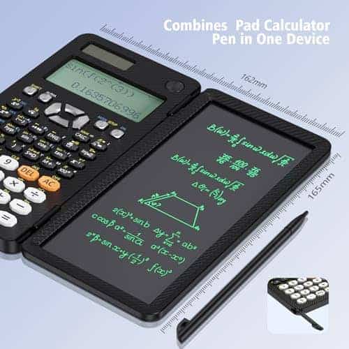 Calculadora Científica Recargable -Negro - Imagen 4